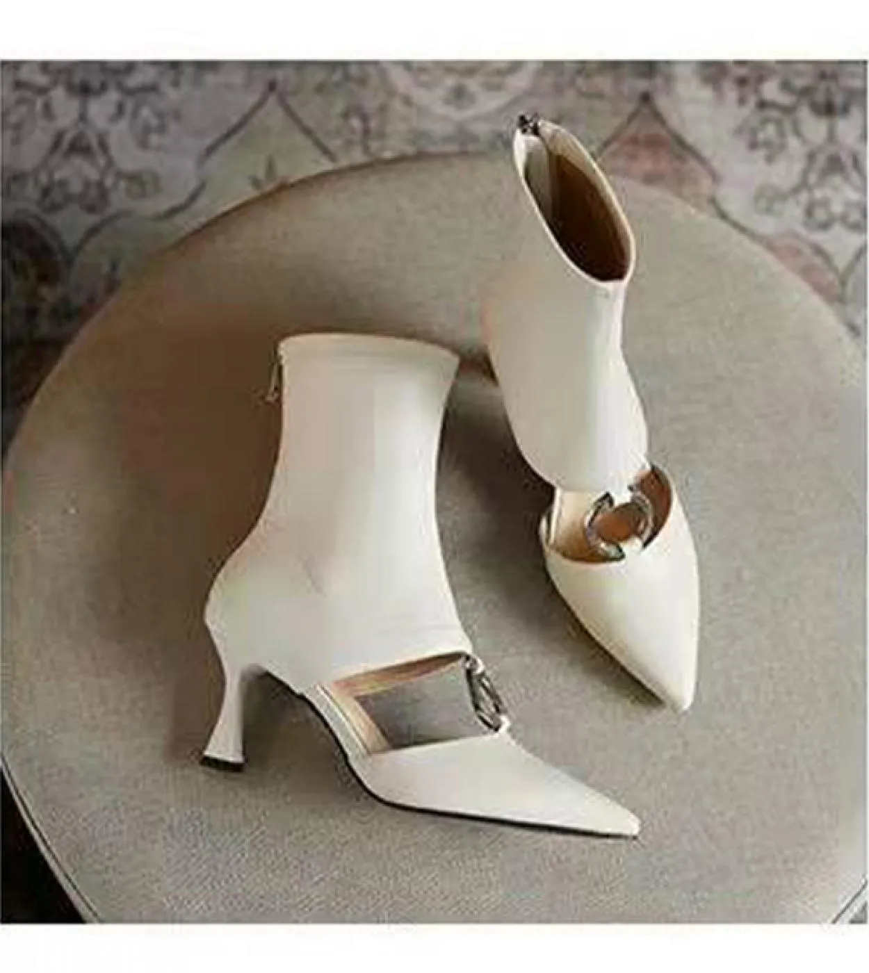 Nuovi tacchi alti con punta a punta Stivali alla moda Sandali Primavera Estate Festa Scarpe da donna di marca Scarpe alla moda C