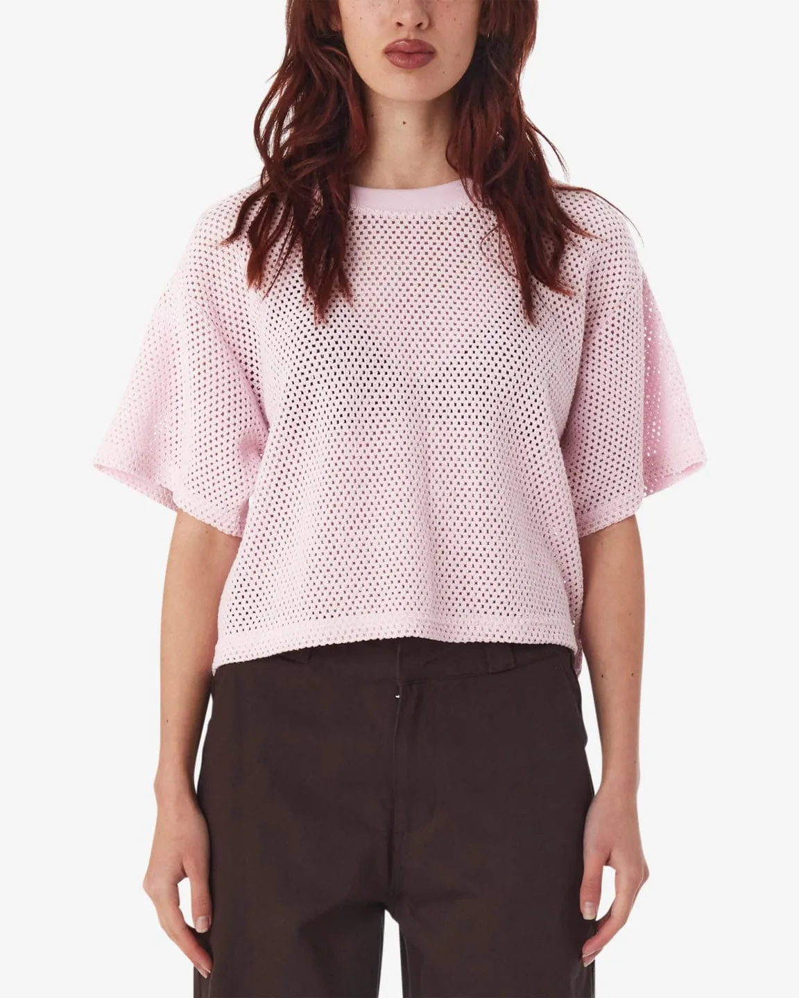 Obey Alex Mesh Top Tee