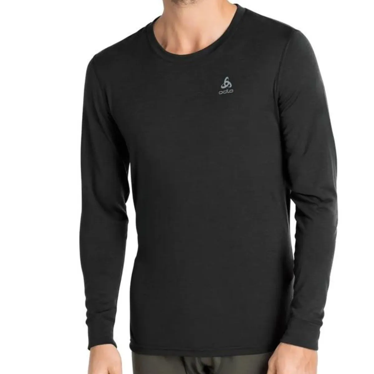 ODLO Maglia Termica Natural 100% Merino 200 Warm L/S Uomo