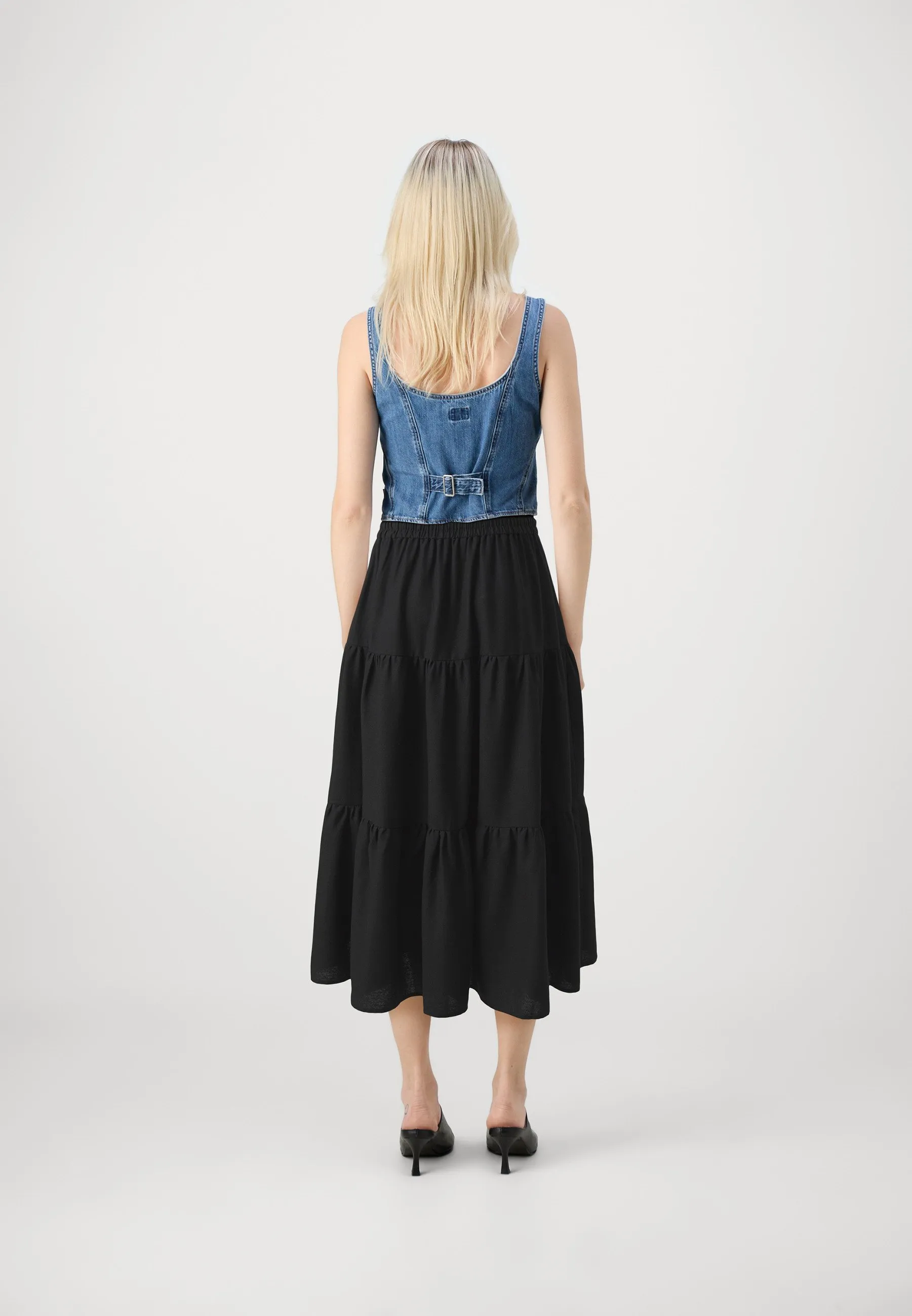 ONLNOELLE MIDI STRING SKIRT - Gonna a campana