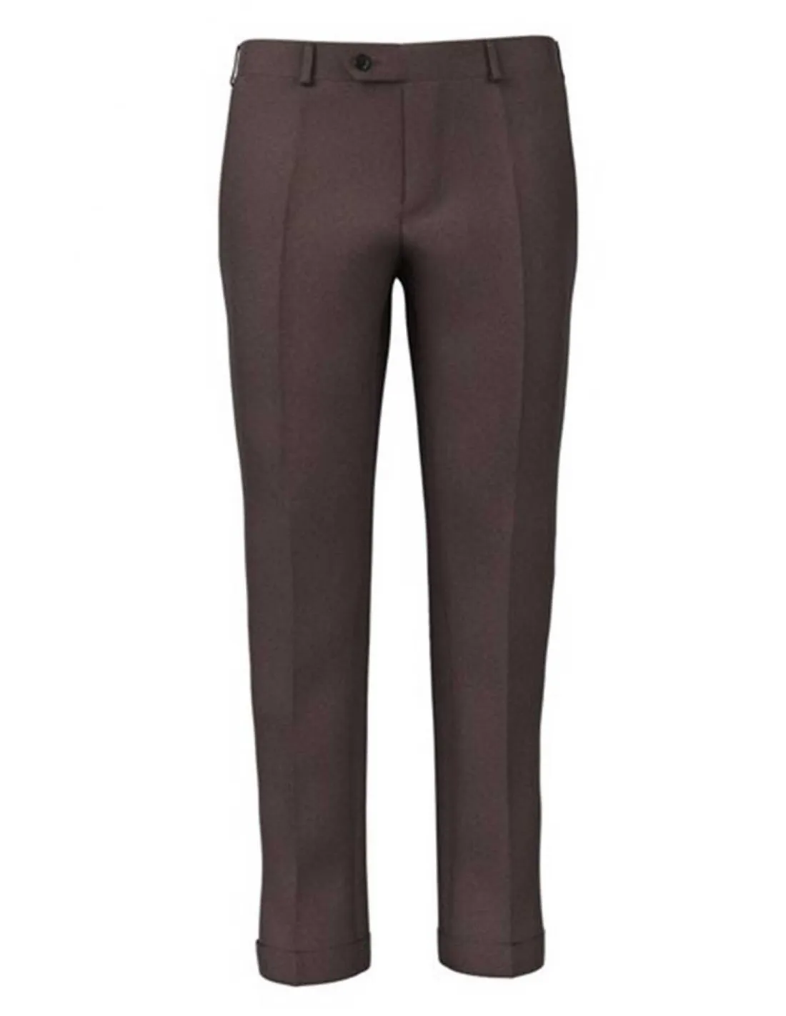 Pantalone in lana jaspe moro a/i ( pesante invernale )