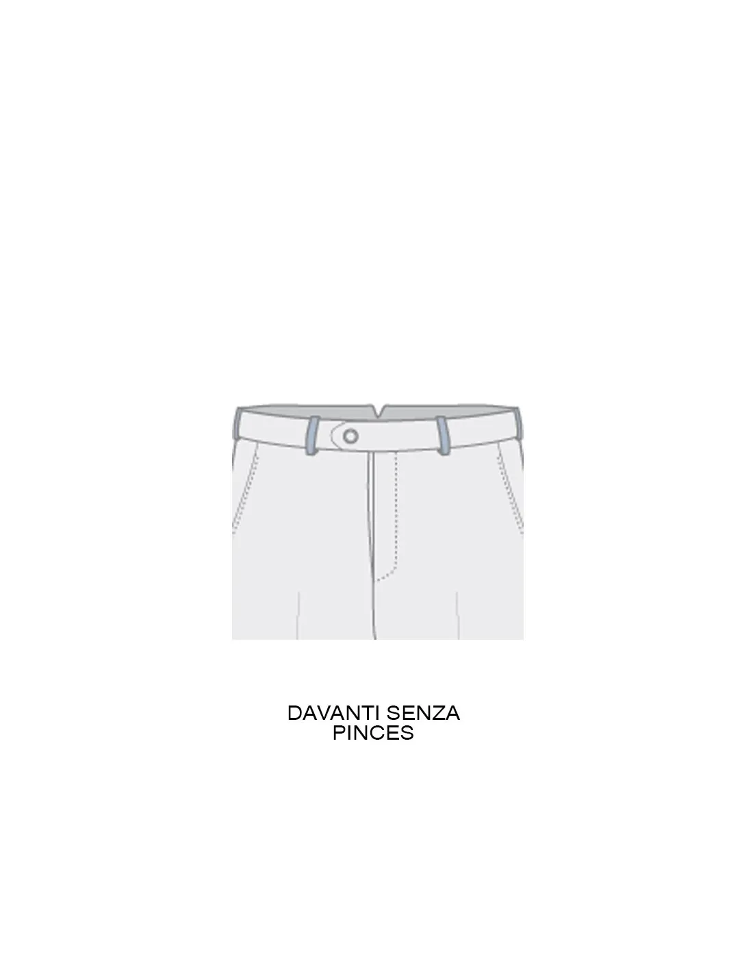 Pantalone in lana jaspe moro a/i ( pesante invernale )