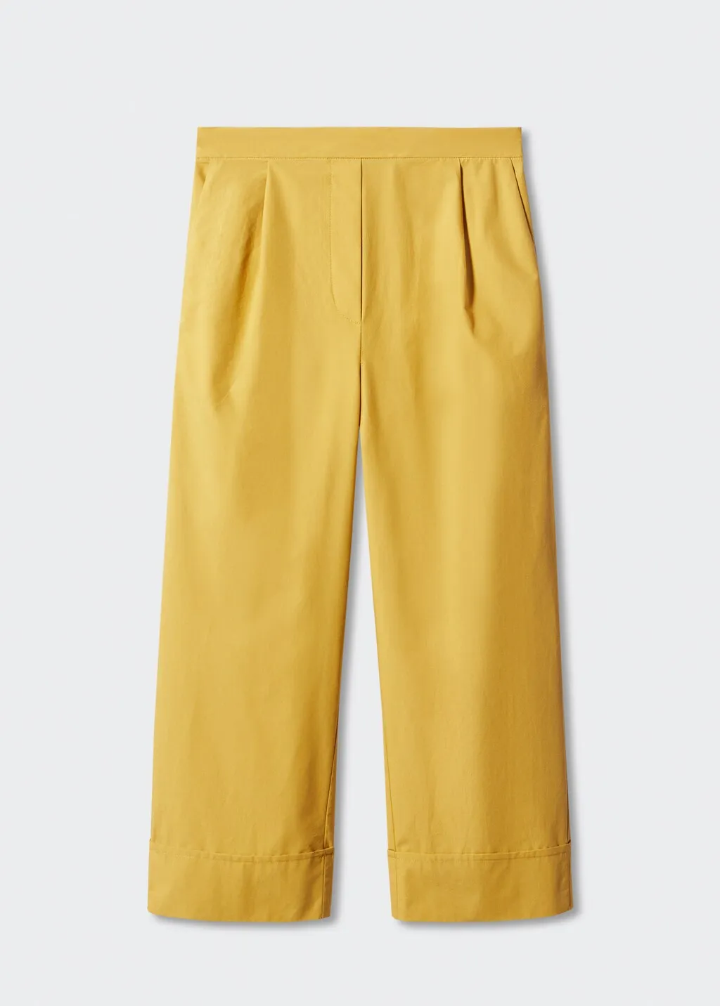 Pantaloni culotte pinces