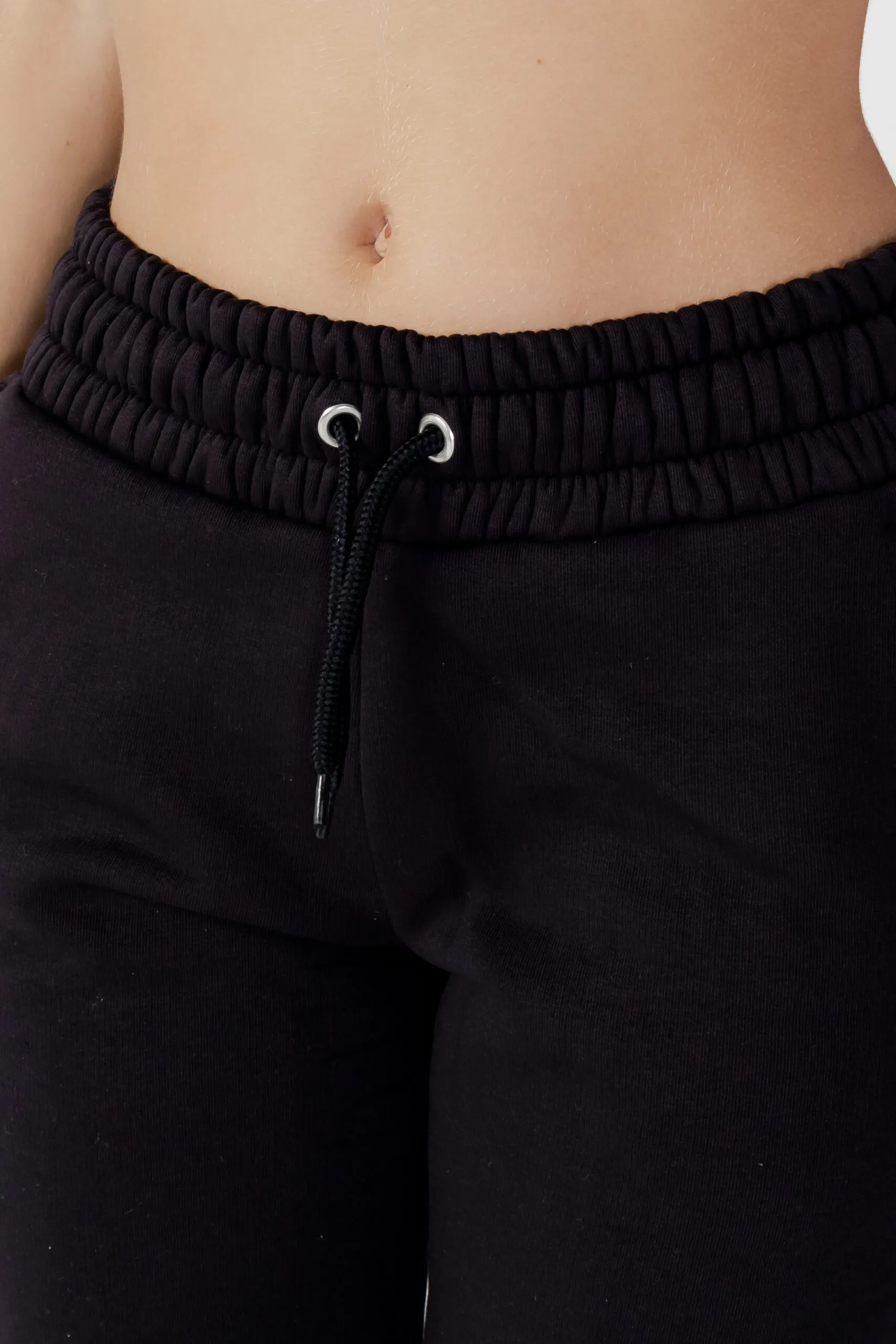 Pantaloni sportivi Blauer. tinta unita logo Nero