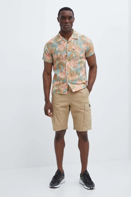 Picture camicia di lino Mokara