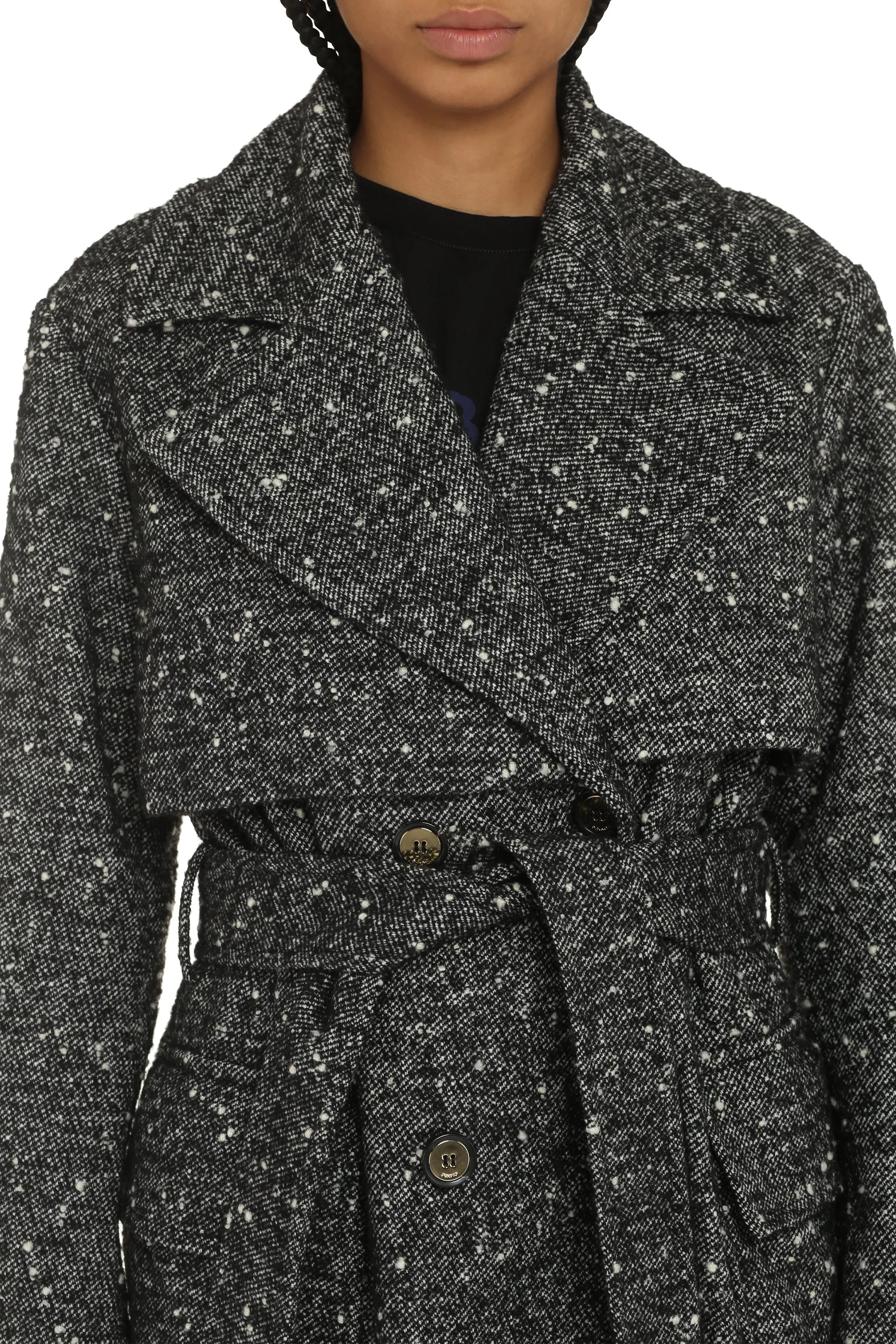 Pinko Trench coat Trackball in lana