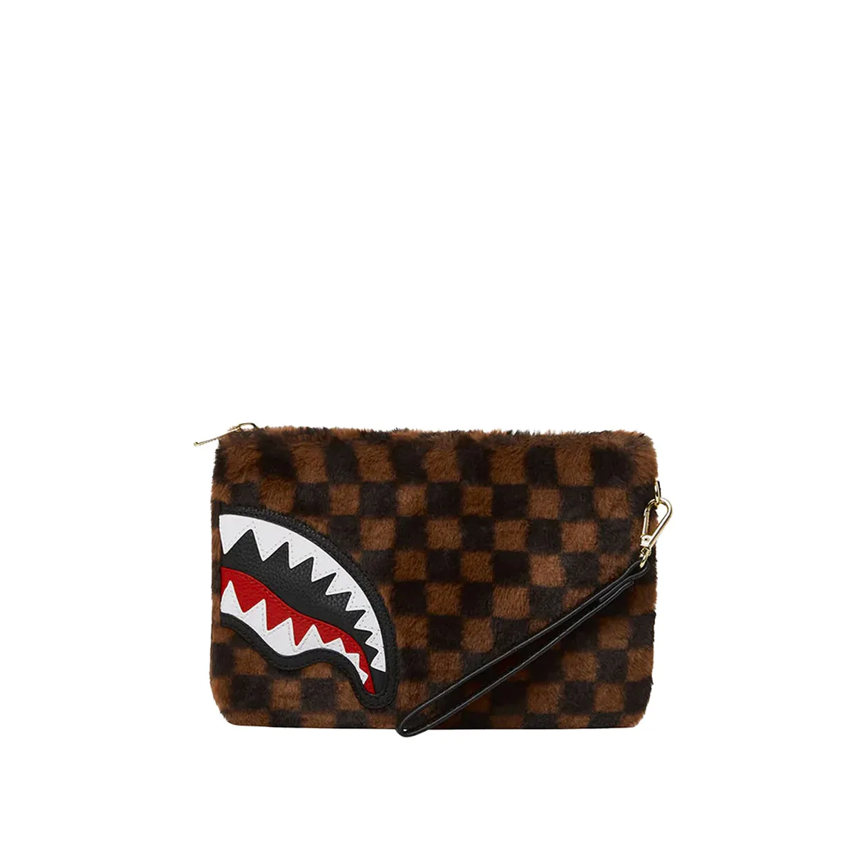 Pochette Sprayground Fur Sharks In Paris Marrone Multicolor