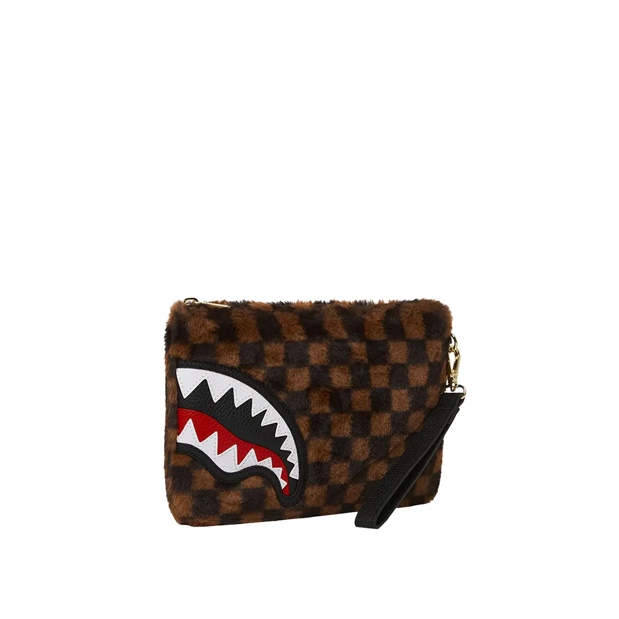 Pochette Sprayground Fur Sharks In Paris Marrone Multicolor
