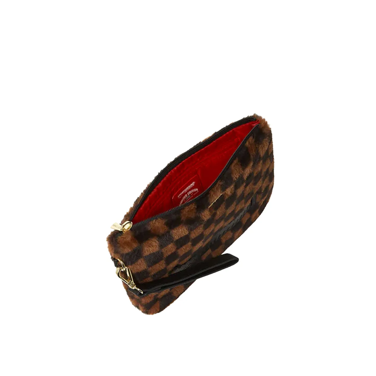 Pochette Sprayground Fur Sharks In Paris Marrone Multicolor
