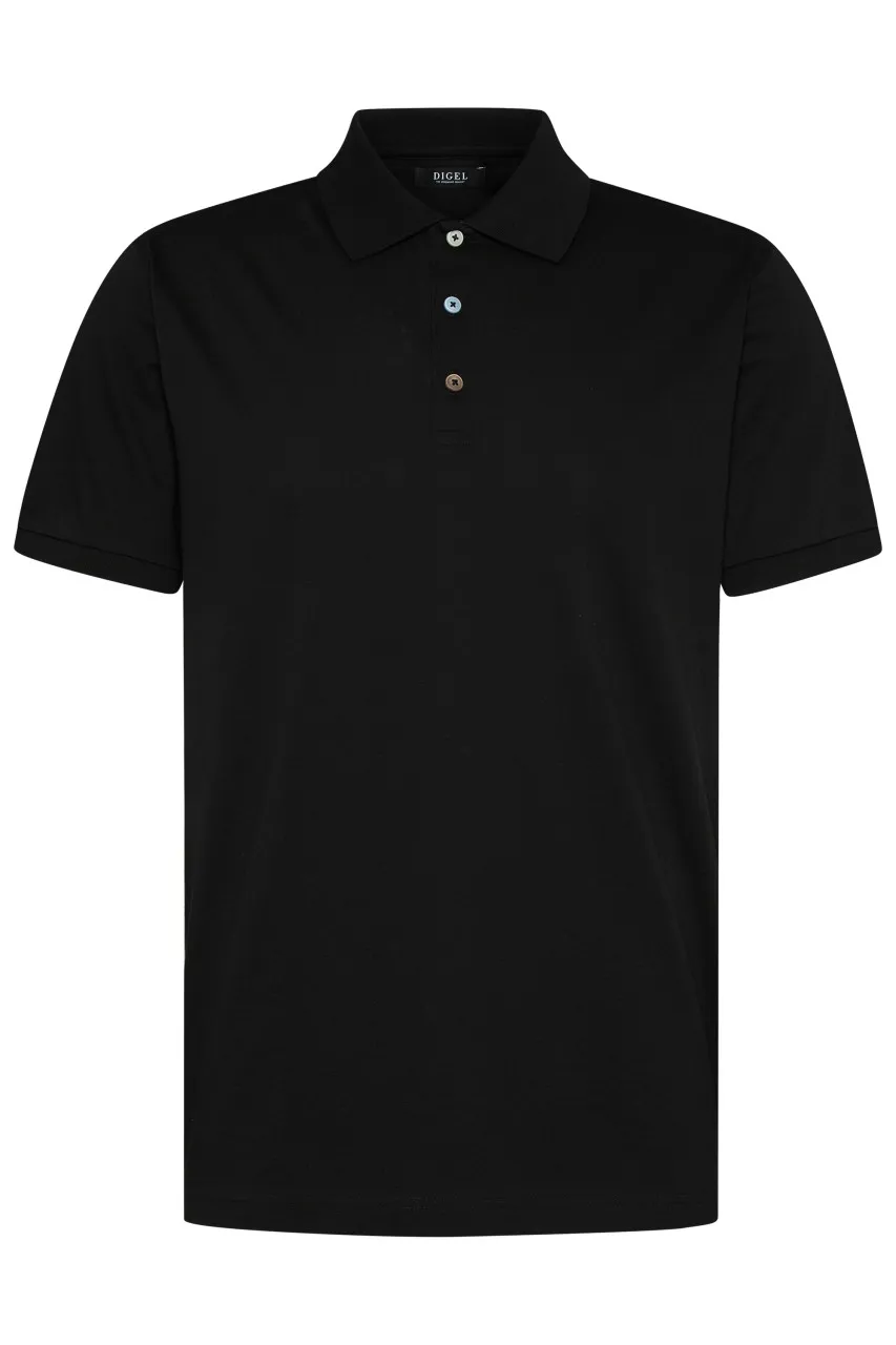 Polo manica corta digel in cotone jersey
