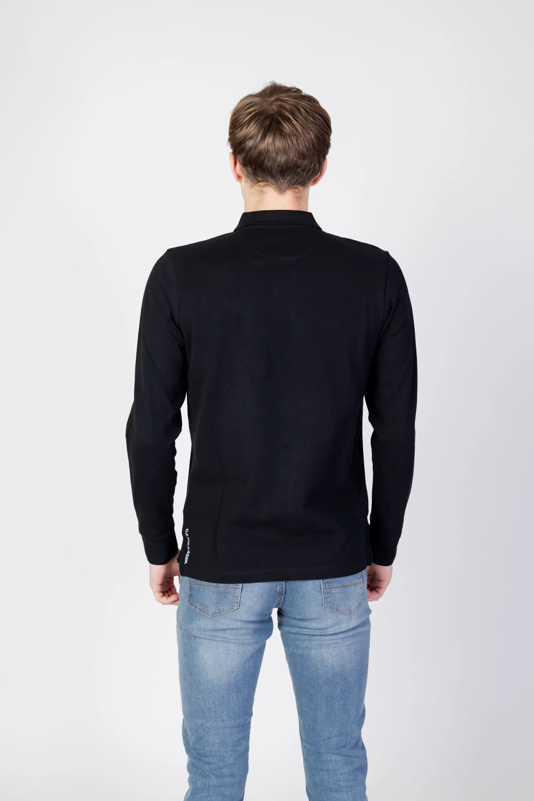 Polo manica lunga U.S. Polo Assn. must ehpd Nero