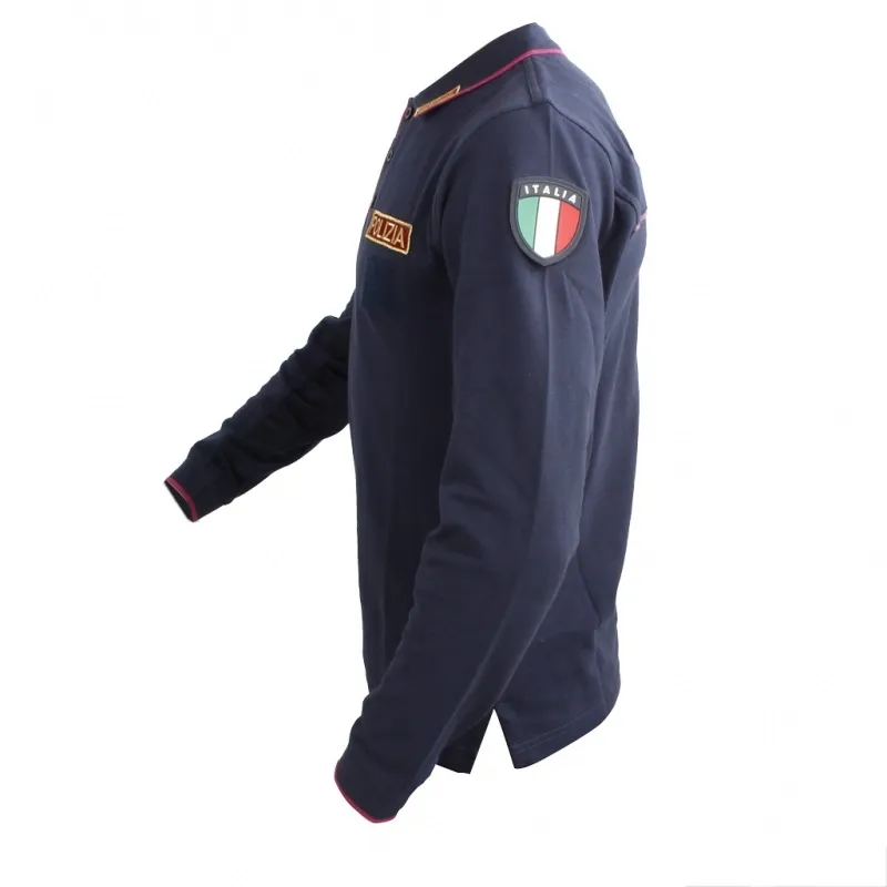Polo Polizia di Stato PS invernale maniche lunghe
