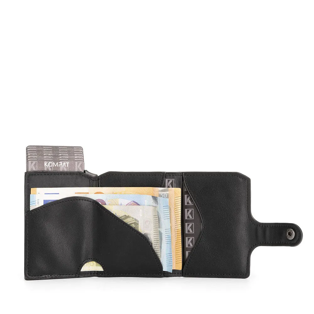 Portacarte KOMPAT linea Kompat X con RFID Colore Nero Essenziale
