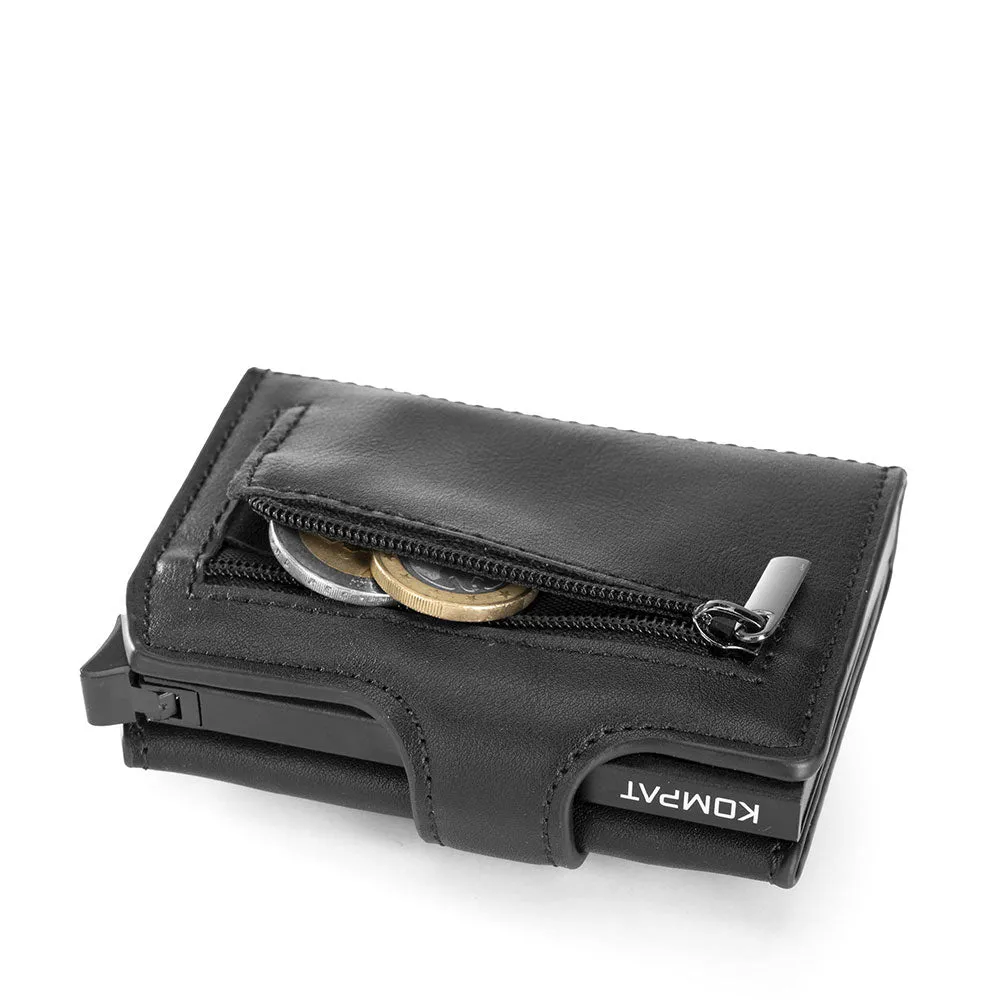 Portacarte KOMPAT linea Kompat X con RFID Colore Nero Essenziale