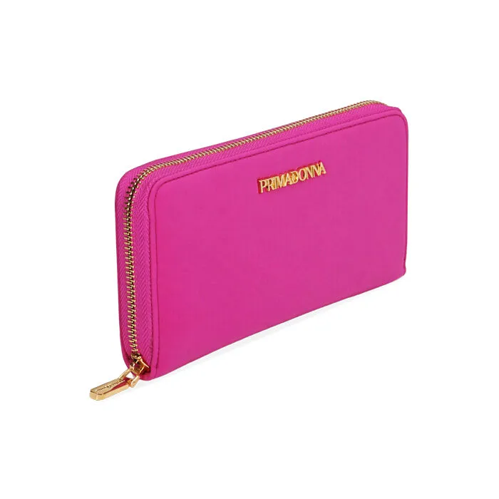 Portafoglio fucsia in lycra