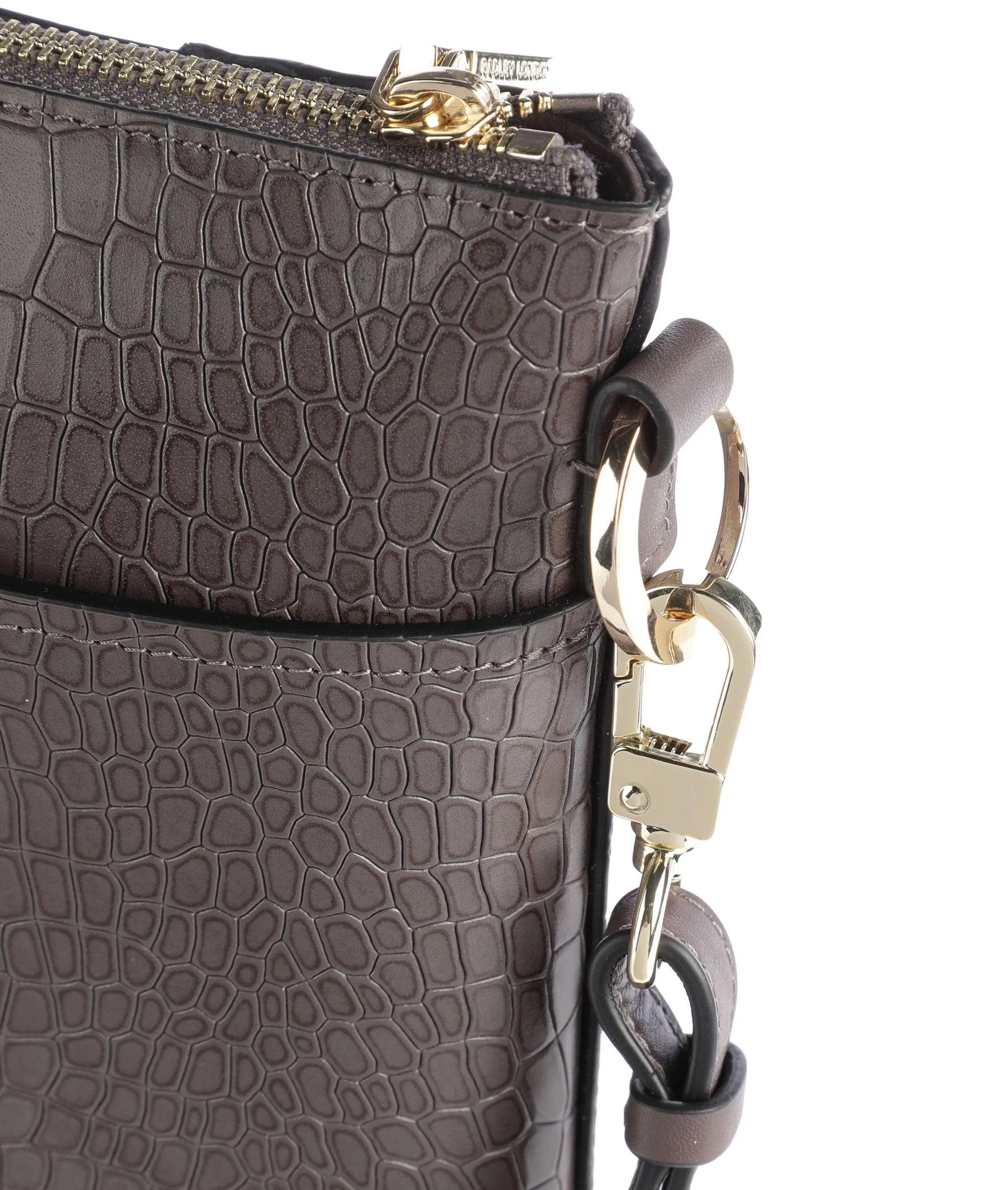  Radley London Pockets Borsa a tracolla pelle di vacchetta finemente grana marrone scuro  