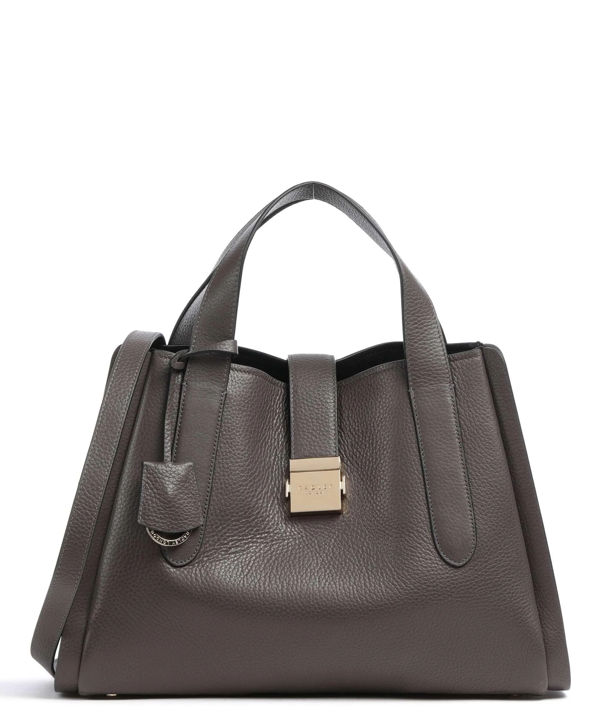  Radley London Sloane Street Borsa a mano pelle a grana fine marrone scuro  