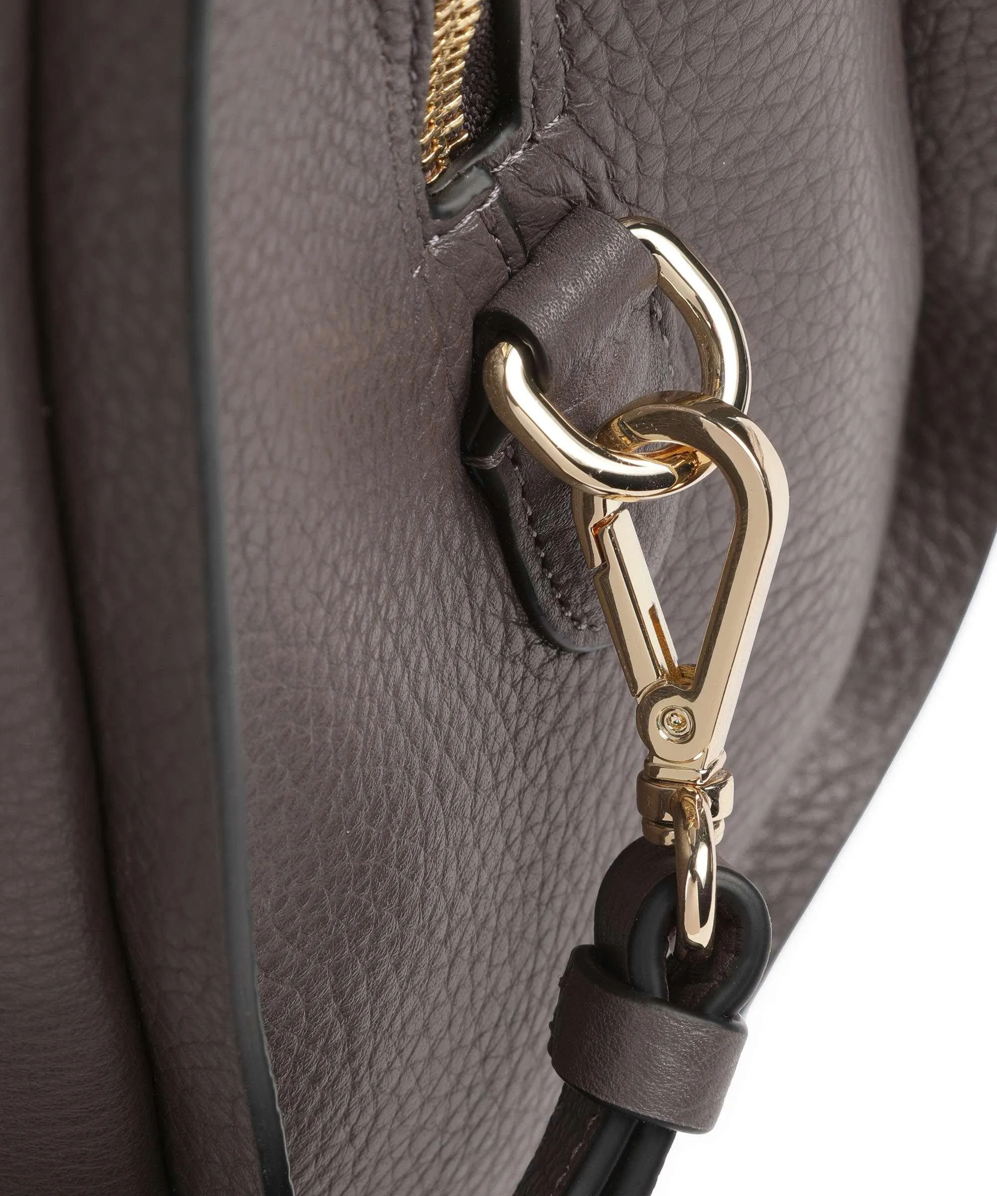  Radley London Sloane Street Borsa a tracolla pelle di vacchetta grana grigio scuro  