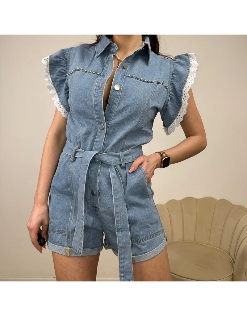 SALOPETTE PRETTY DENIM