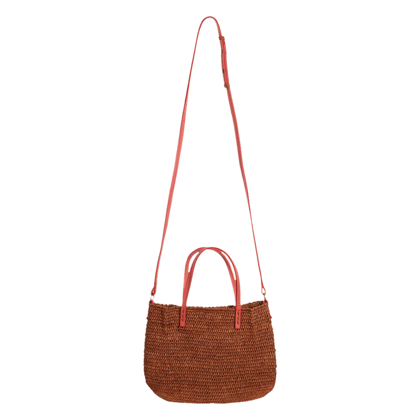  SANS ARCIDET   CAMINO XS - Borsa a mano in rafia | Marrone
