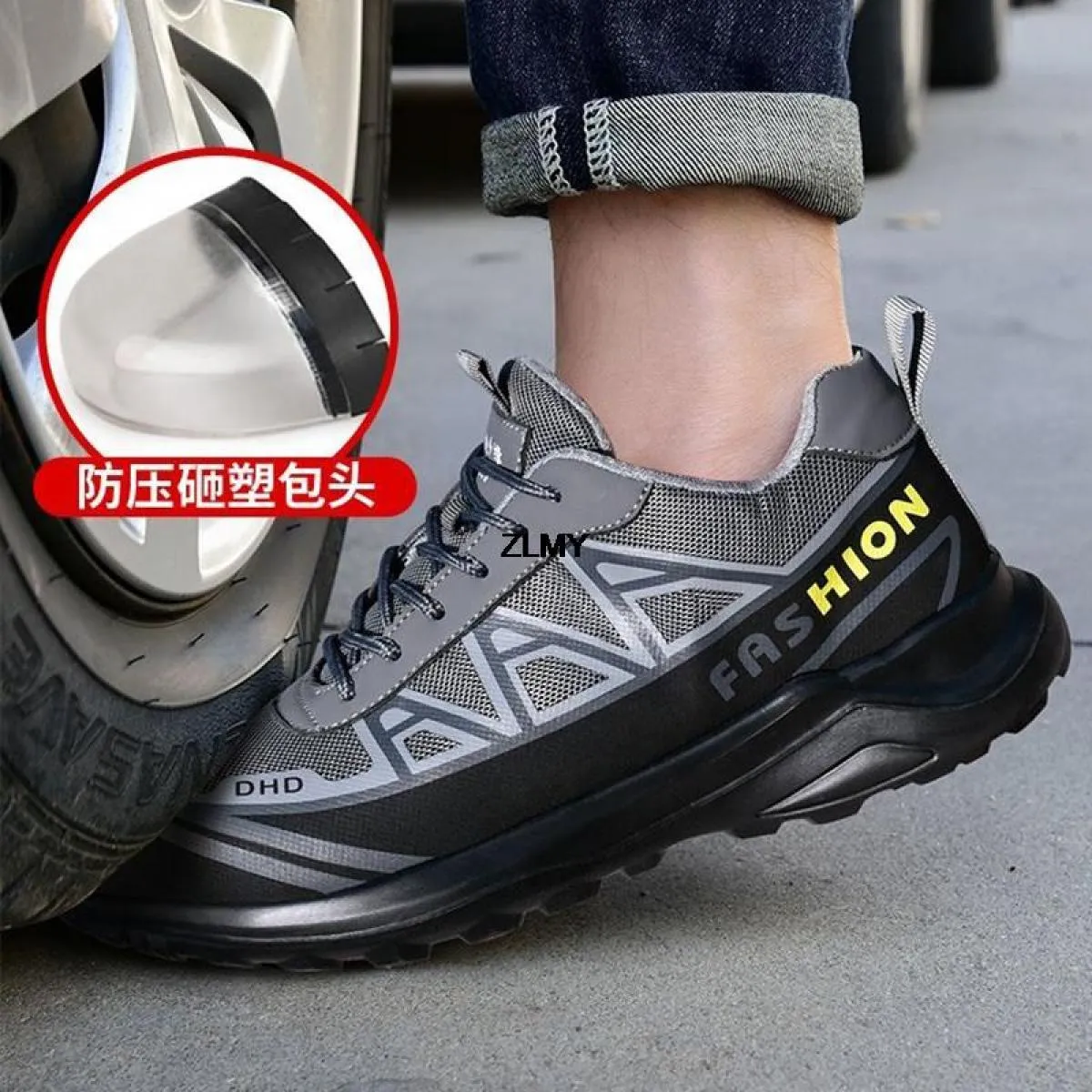 Scarpe antinfortunistiche da elettricista per uomo Stivali antinfortunistici da lavoro isolati 6kv Punta in plastica Scarpe da l