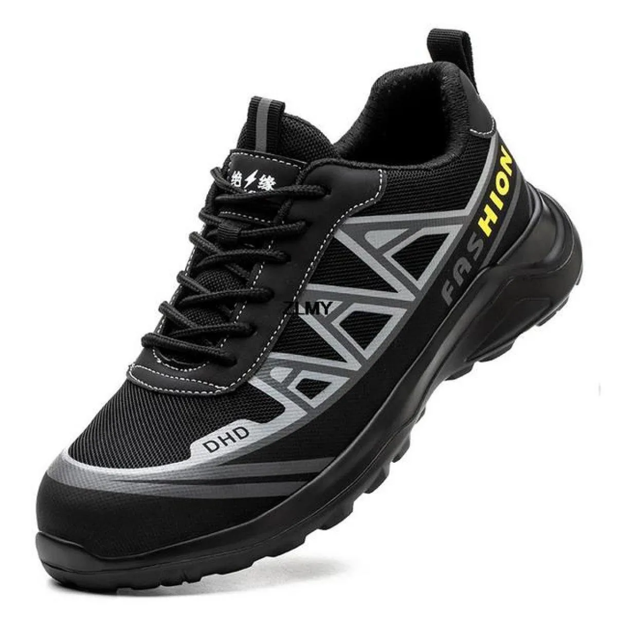 Scarpe antinfortunistiche da elettricista per uomo Stivali antinfortunistici da lavoro isolati 6kv Punta in plastica Scarpe da l