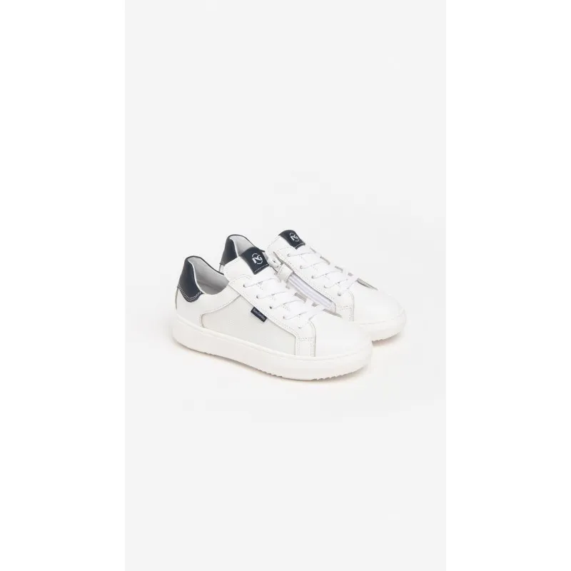 SCARPE CON ZIP LATERALE PER BAMBINI NEROGIARDINI