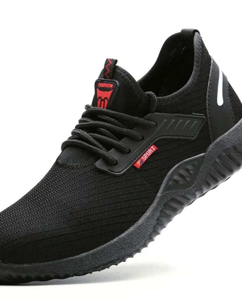 Scarpe da lavoro antinfortunistiche da uomo e da donna di nuovo stile con punta in acciaio anti-perforazione Stivali antinfortun