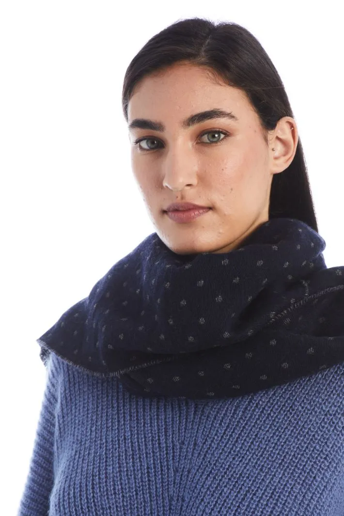Sciarpa in tessuto jacquard