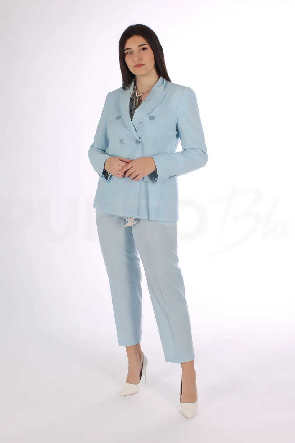 SEVENTY | GIACCA DOPPIOPETTO IN FRESCO LANA - Punto Blu