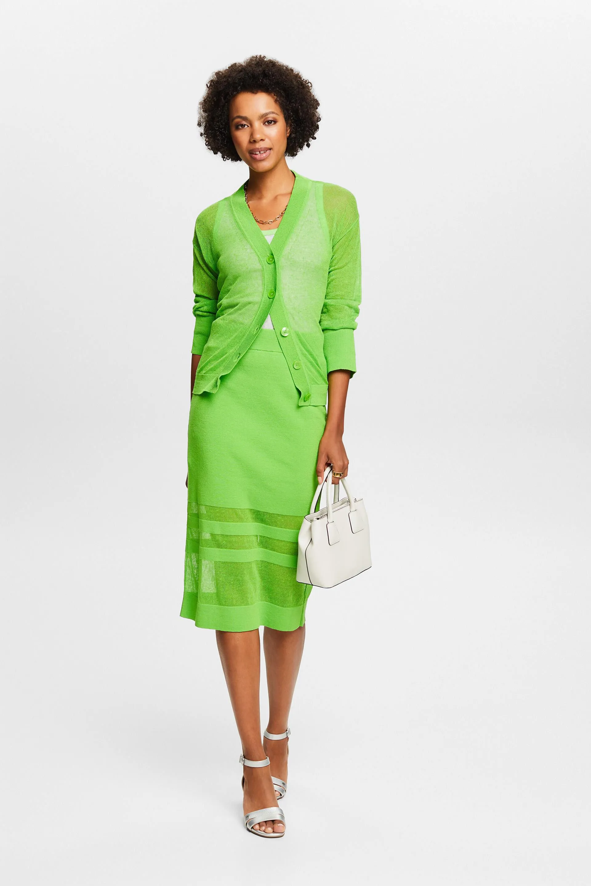 Skirts flat knitted