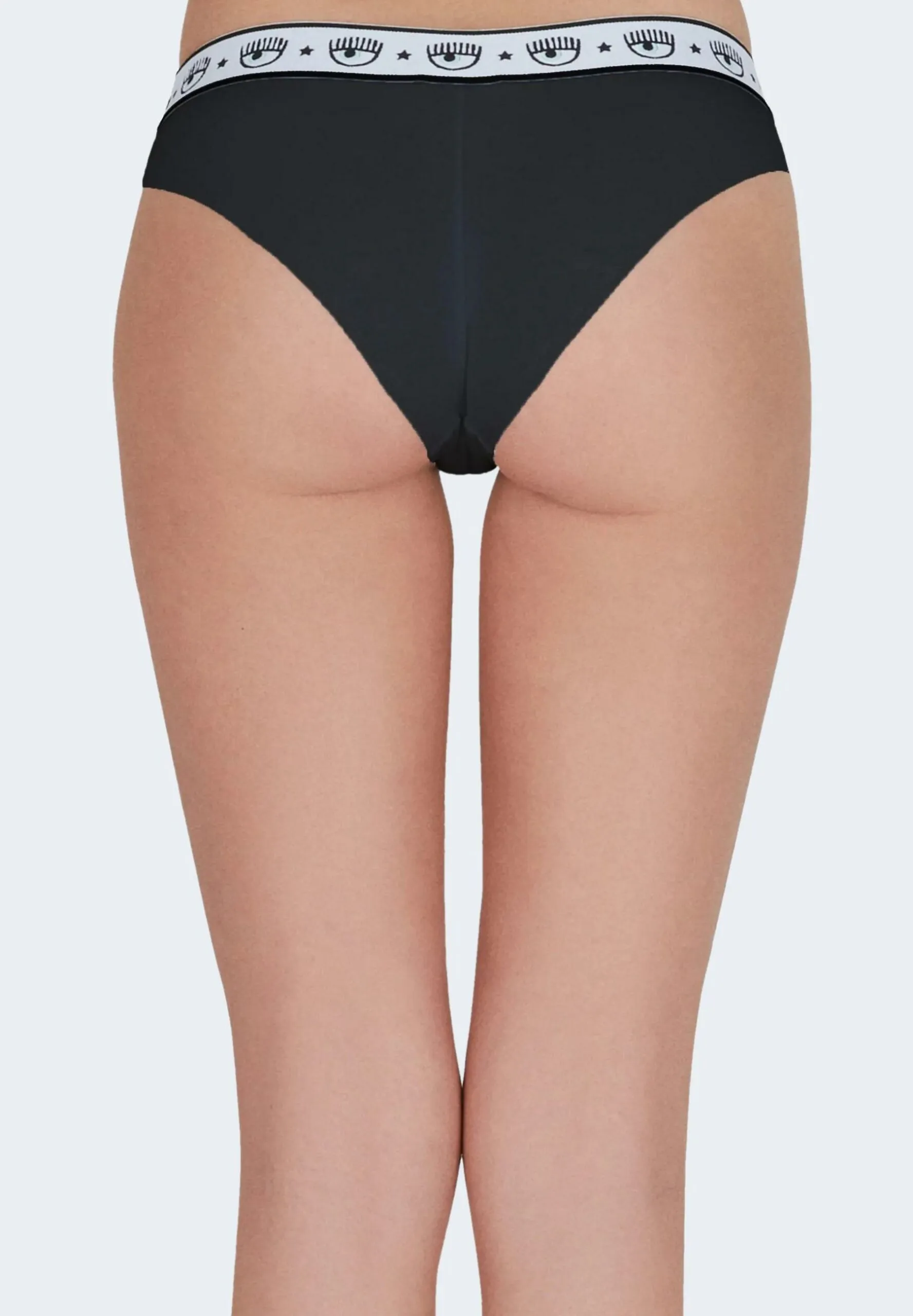 Slip e perizoma Chiara Ferragni BI-PACK BRAZILIAN BRIEF Nero