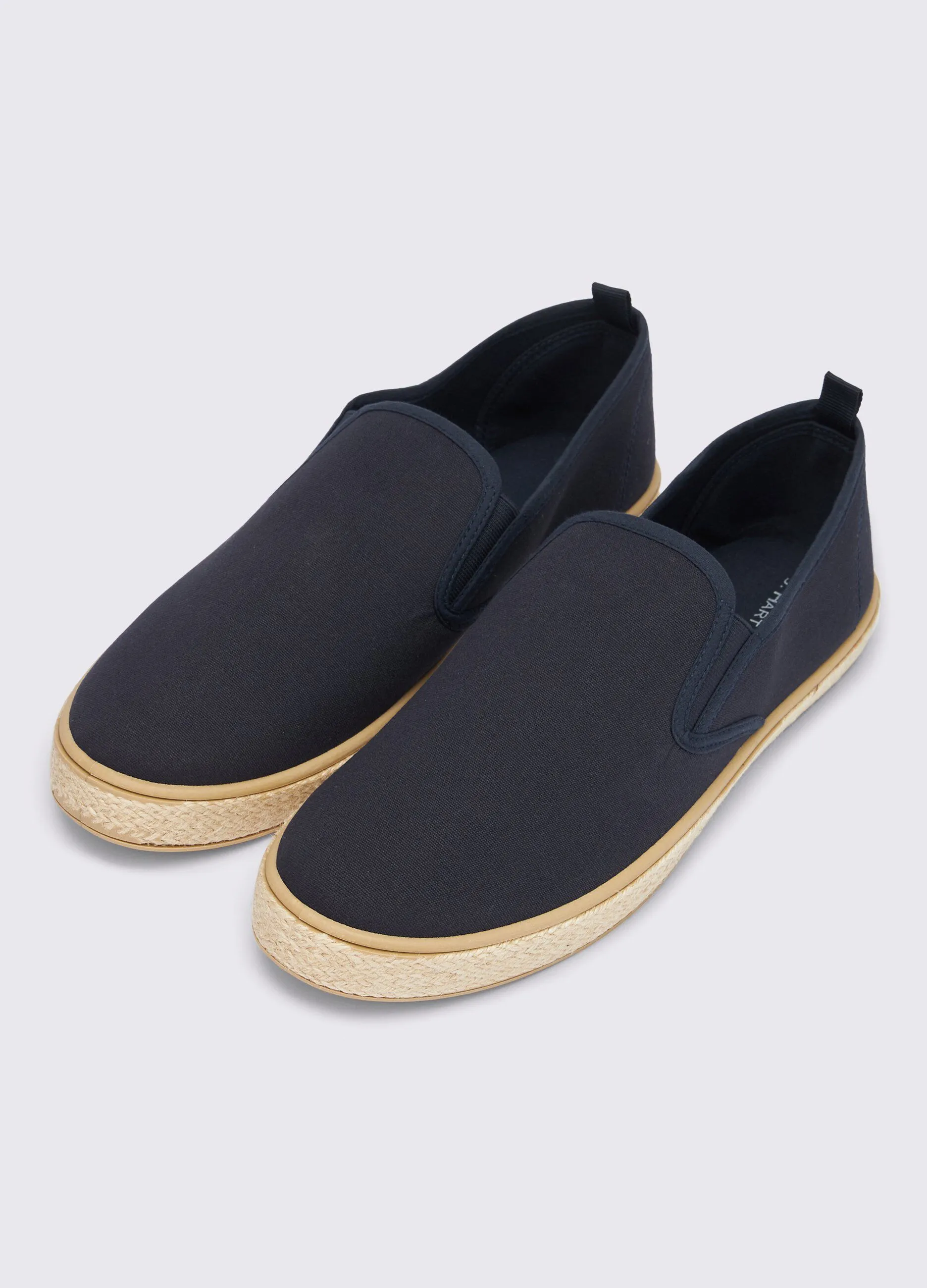 Slip on in cotone uomo