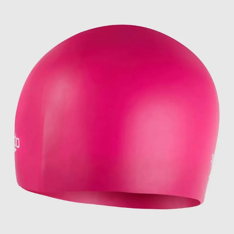 SPEEDO CUFFIA ADULTO IN SILICONE SAGOMATO ROSA
