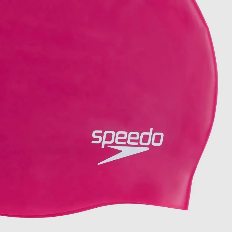 SPEEDO CUFFIA ADULTO IN SILICONE SAGOMATO ROSA