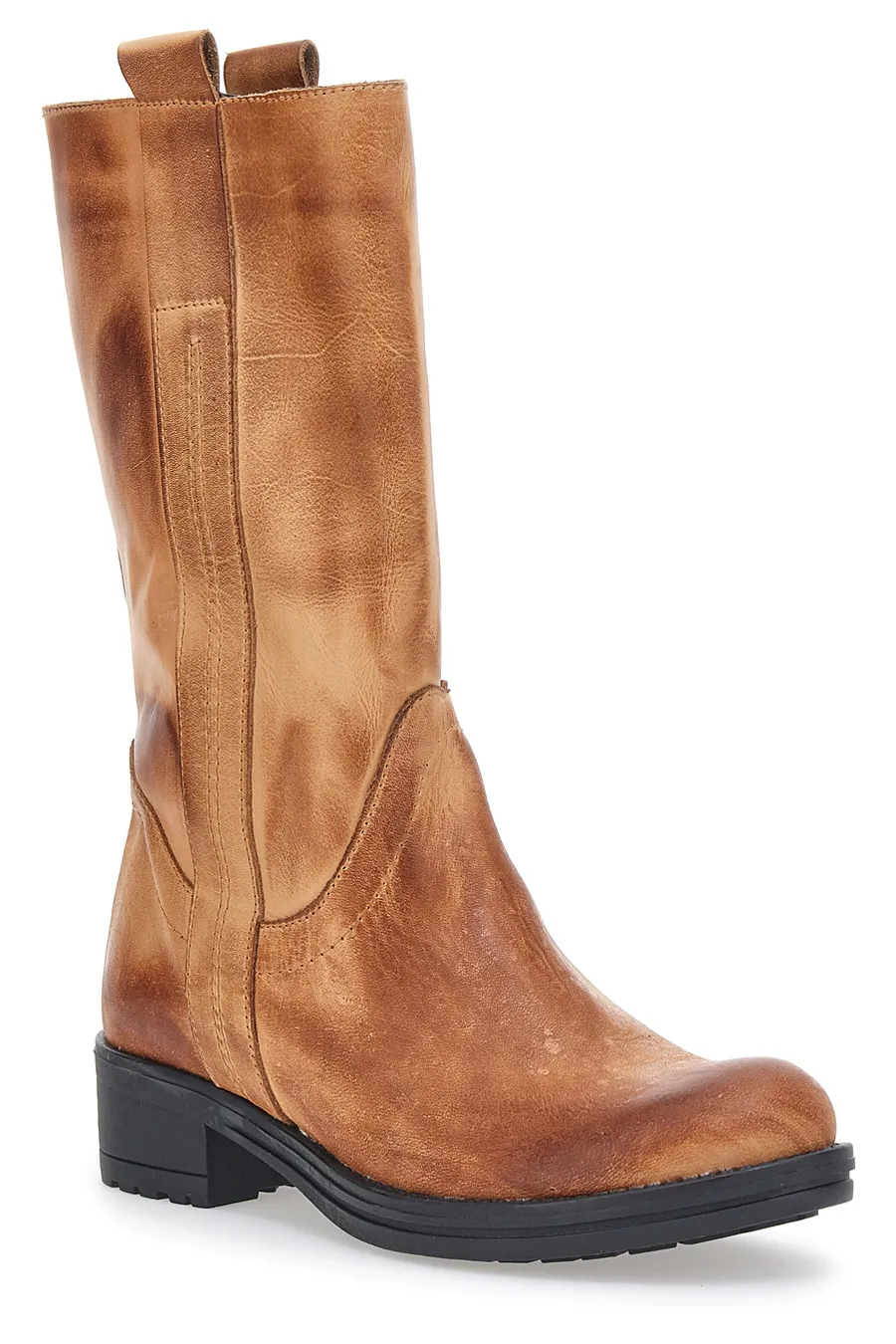 Stivale Biker Pittarello Glam 415 Cognac