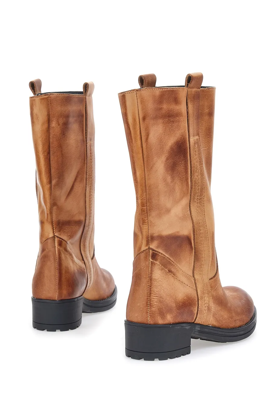 Stivale Biker Pittarello Glam 415 Cognac