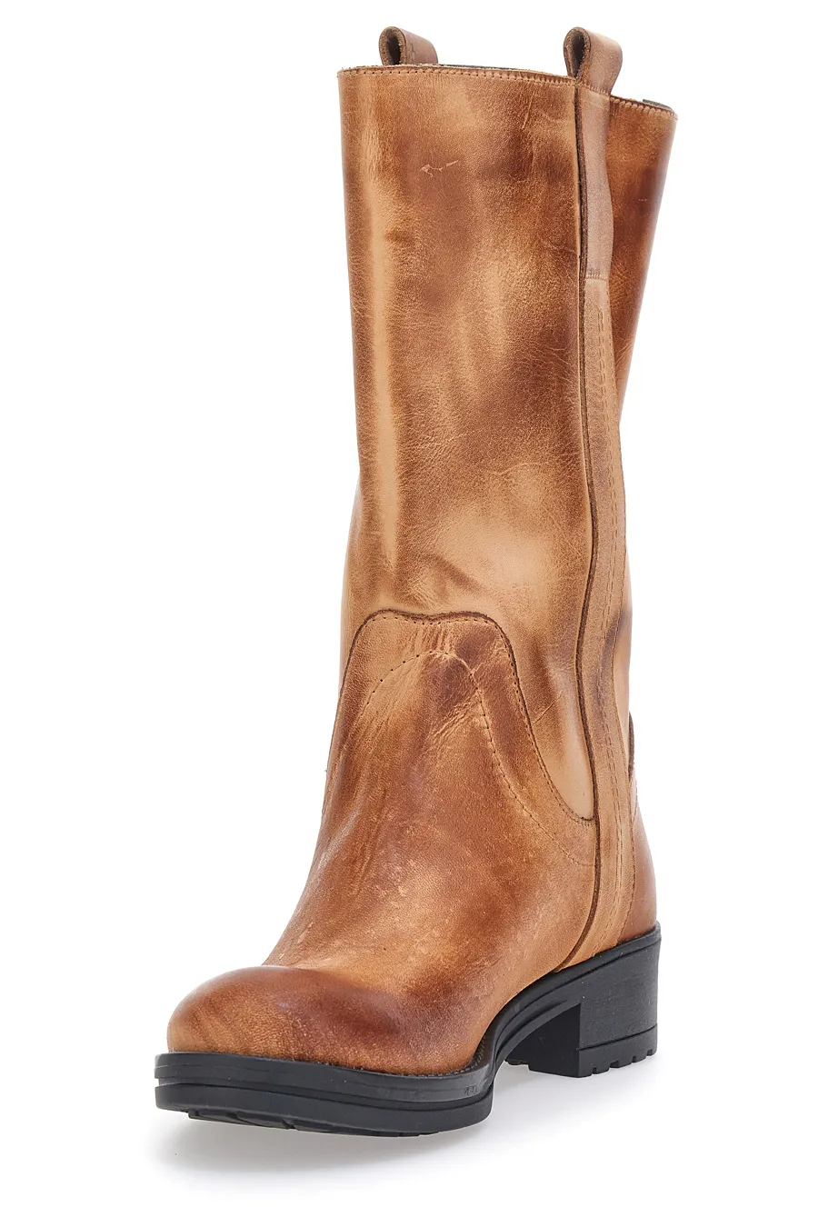 Stivale Biker Pittarello Glam 415 Cognac