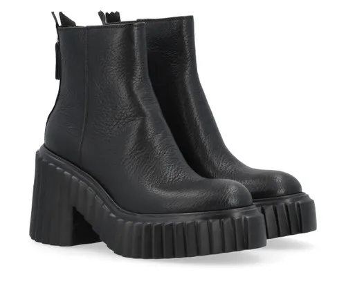 Stivaletto AGL Tiggy nero con zip