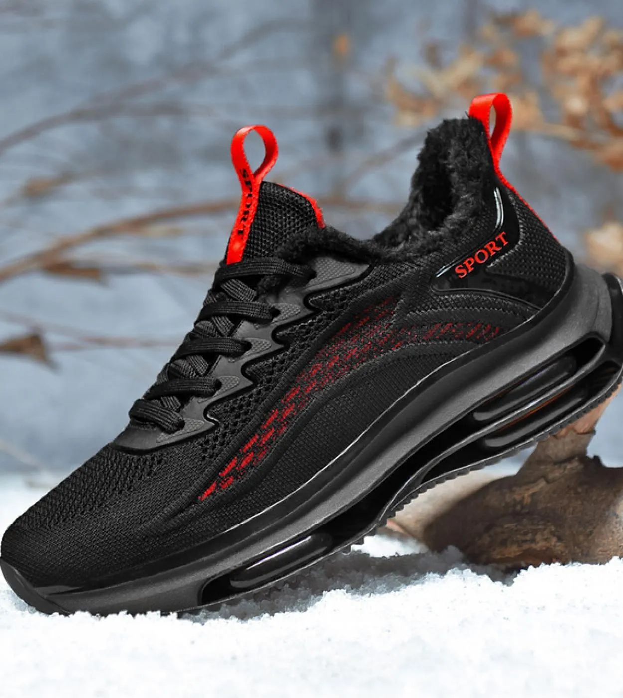 Stivali da uomo 2022 nuove pantofole invernali scarpe da uomo calde scarpe da ginnastica in peluche antiscivolo impermeabili sca