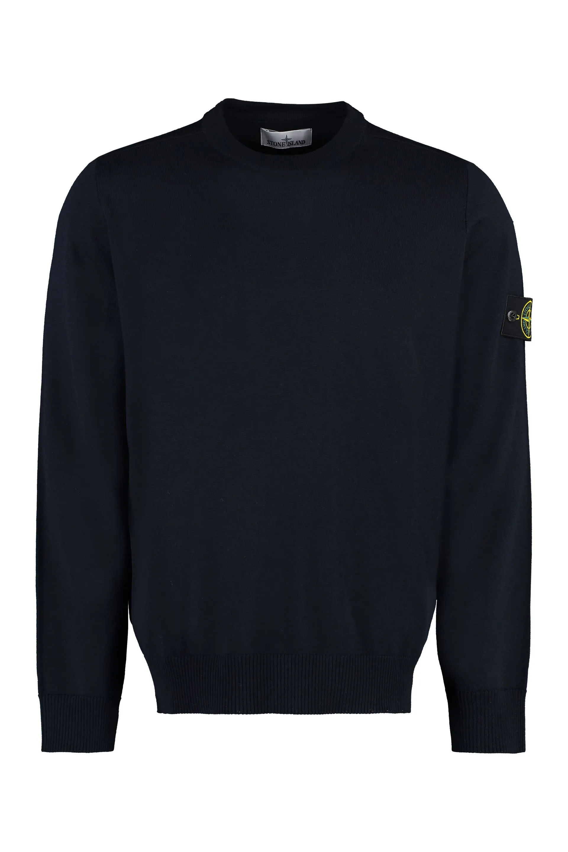 Stone Island Pullover girocollo in lana vergine