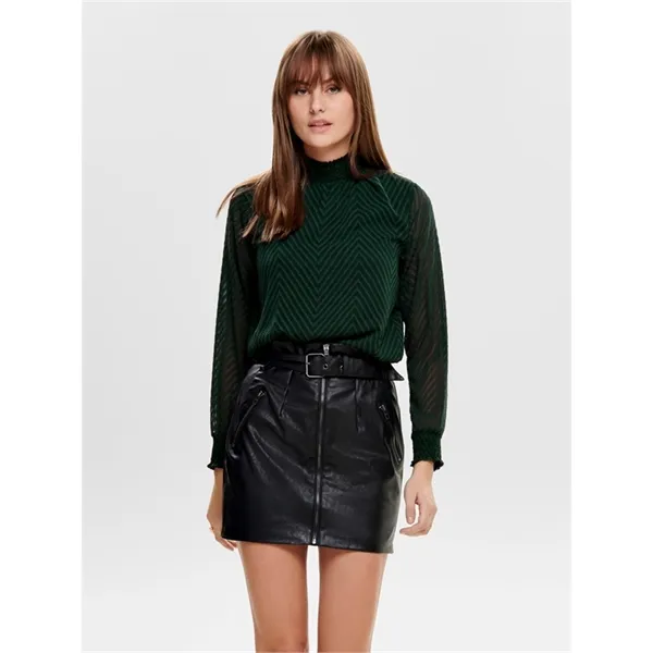 STRONG ONLY /STRONG  - Blusa donna collo alto