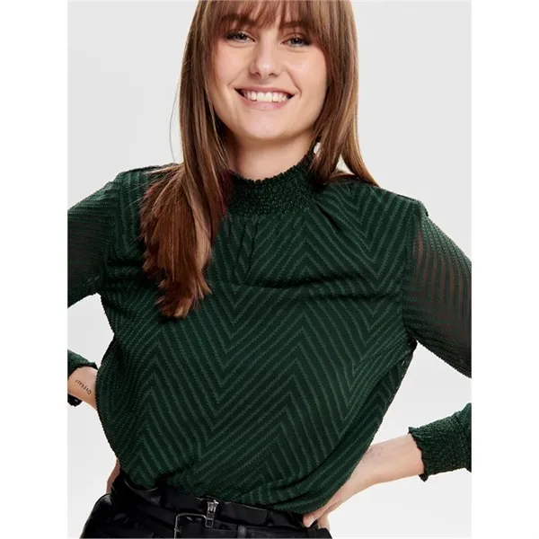 STRONG ONLY /STRONG  - Blusa donna collo alto