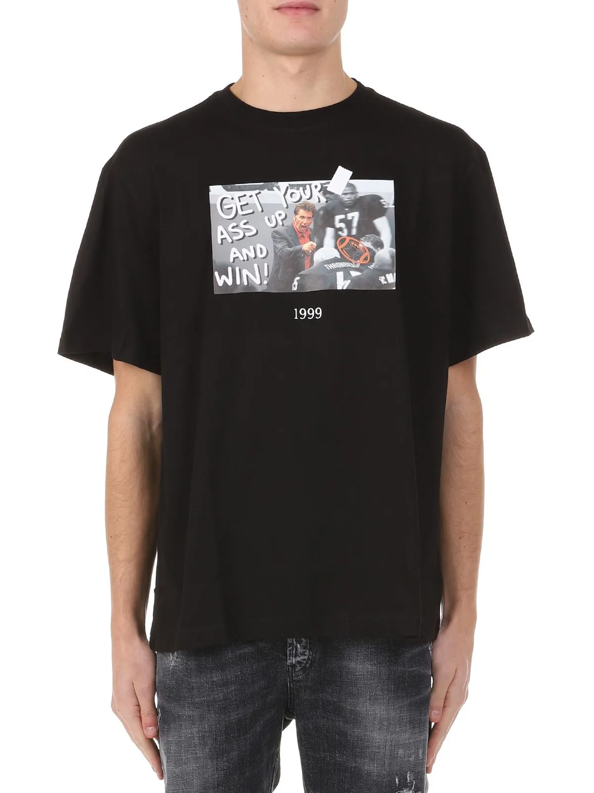 T-SHIRT IN COTONE NERA