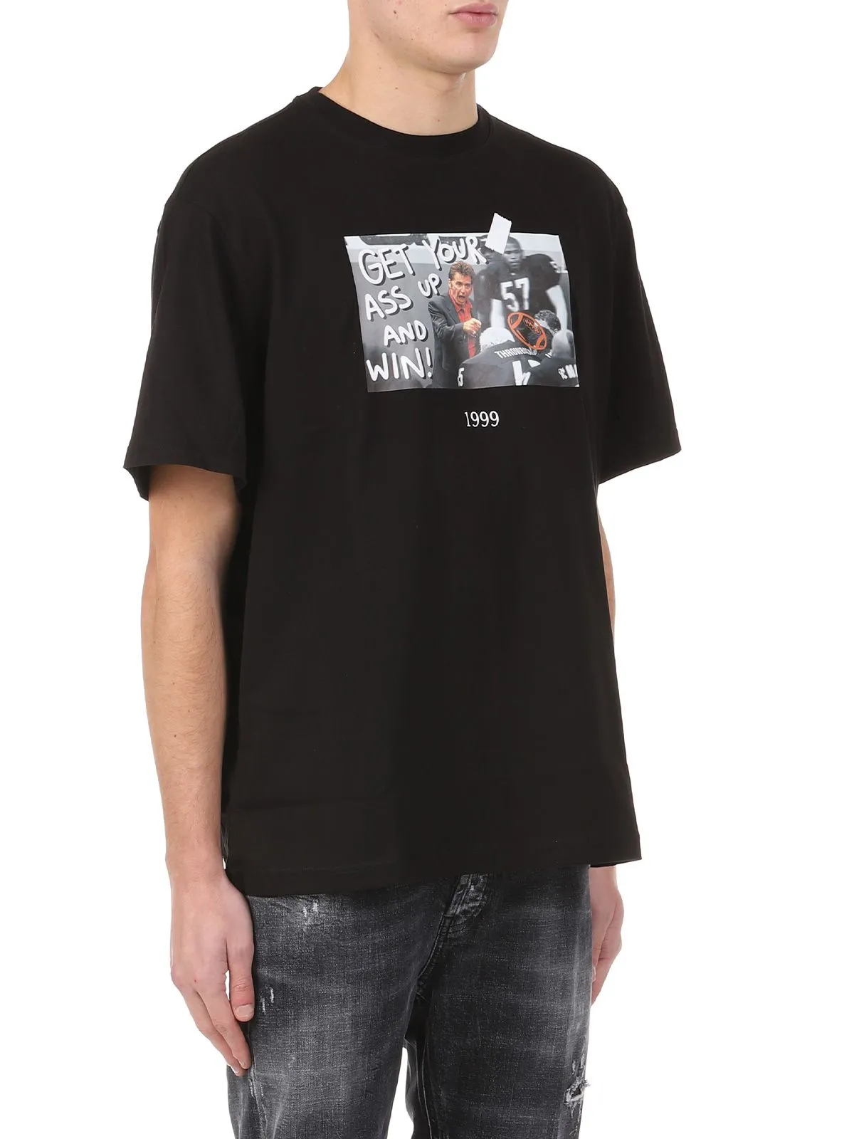 T-SHIRT IN COTONE NERA