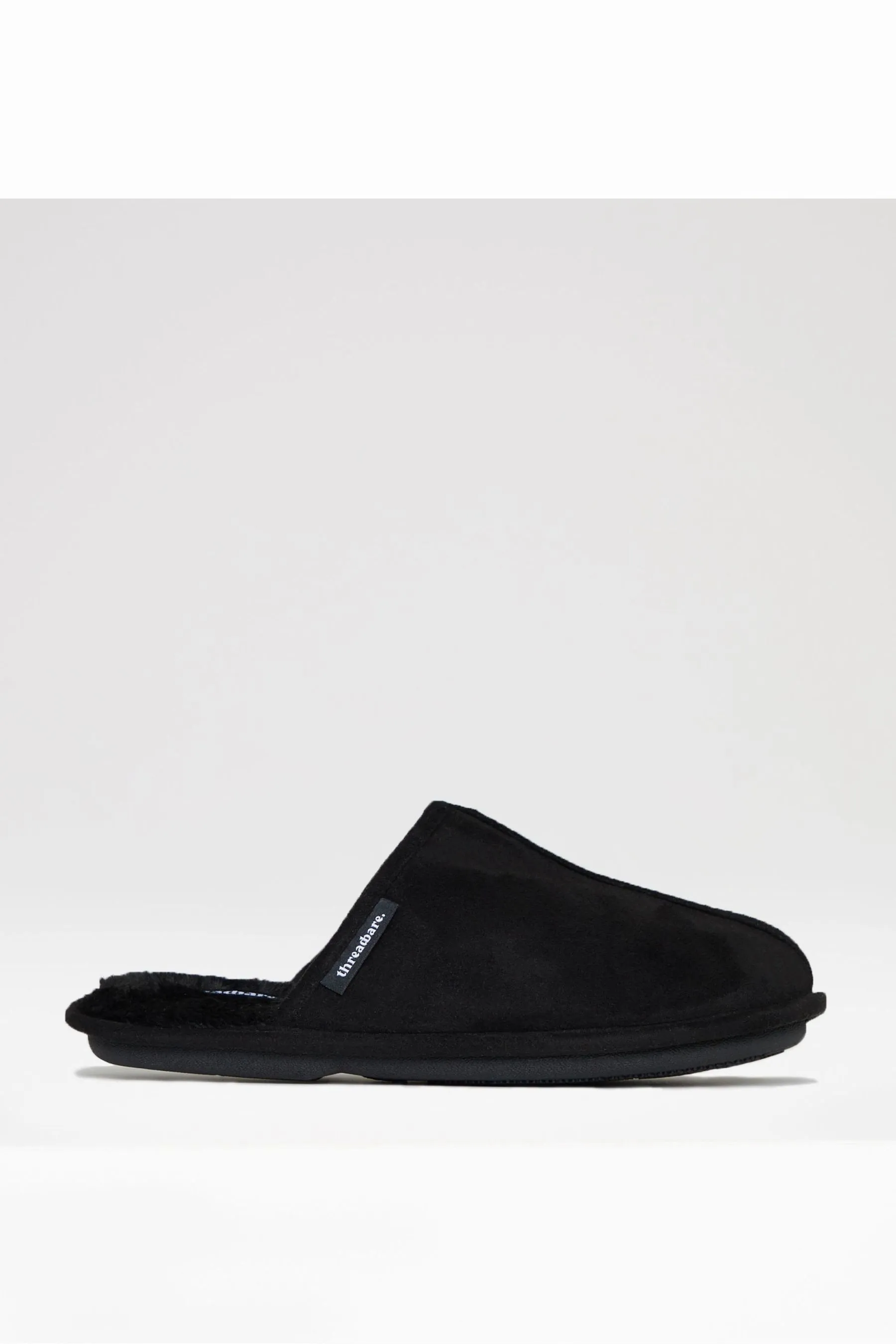 Threadbare - Pantofole in camoscio sintetico con fodera in pelliccia sintetica e Pantofole