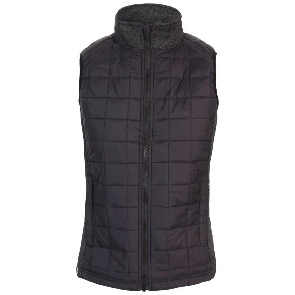 TRESPASS LYLA ACTIVE Black X gilet trapuntato donna