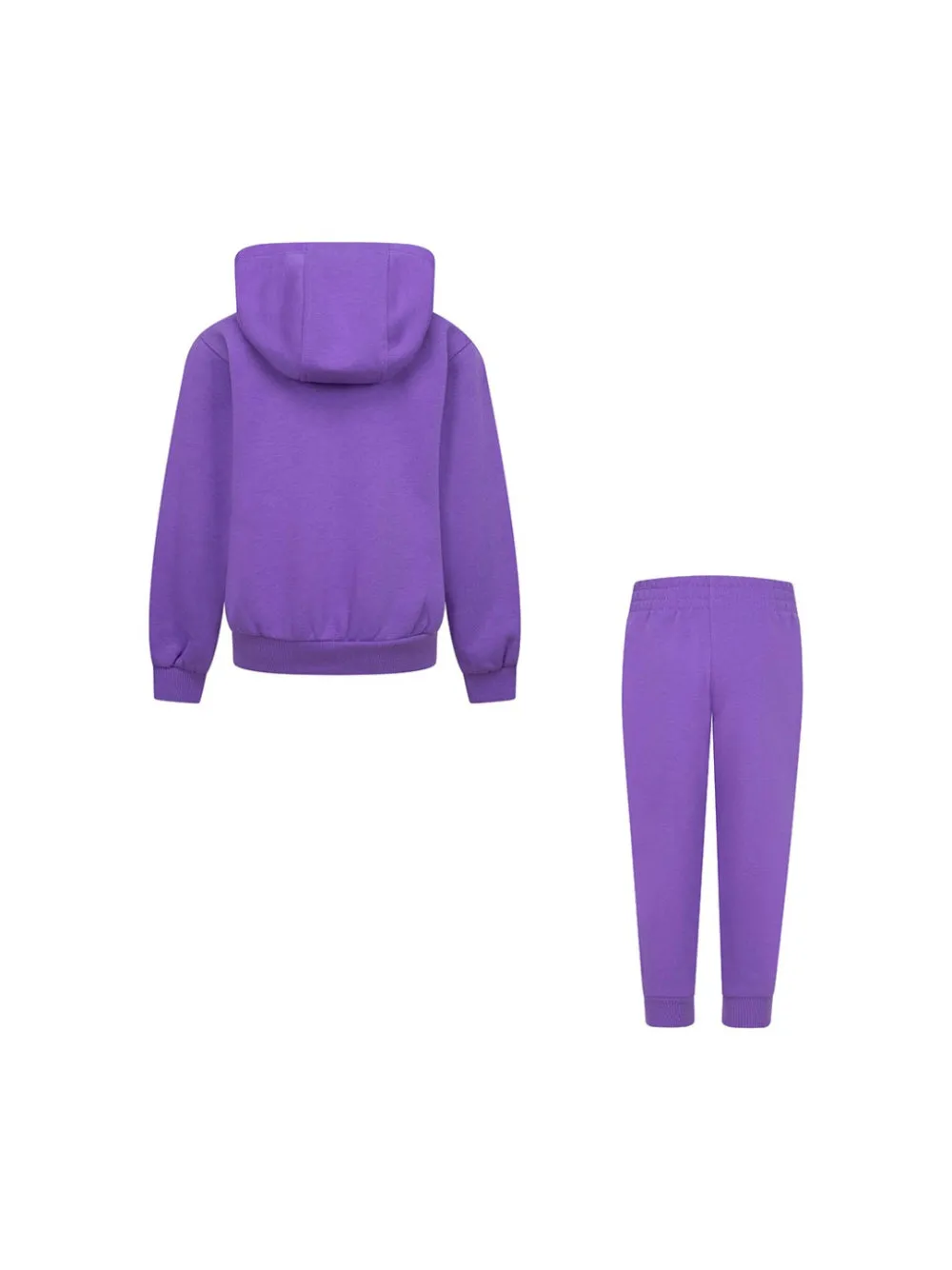 Tuta Nike Kid in felpa invernale full zip viola 86L445-PB7