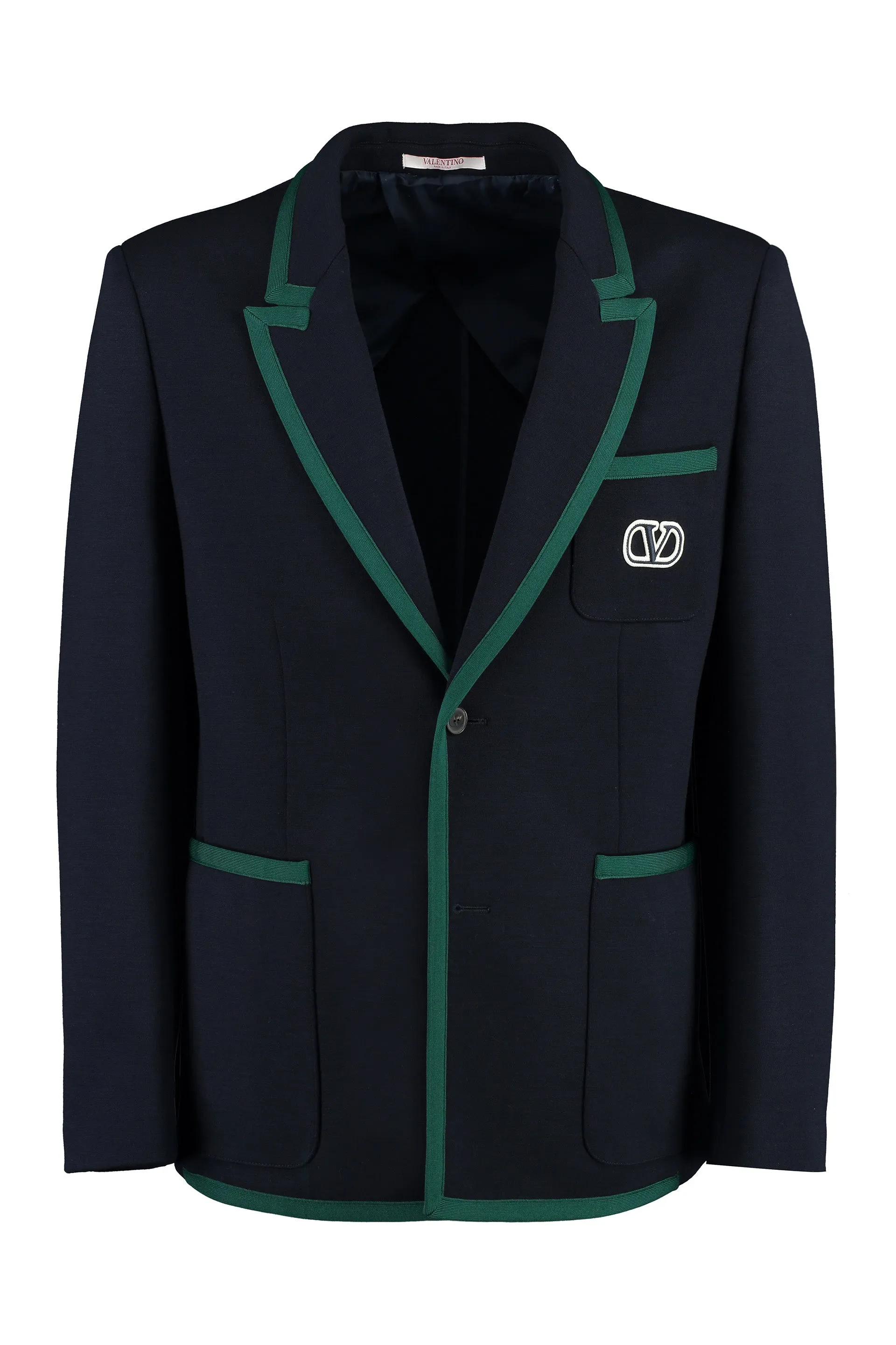Valentino Blazer monopetto in lana