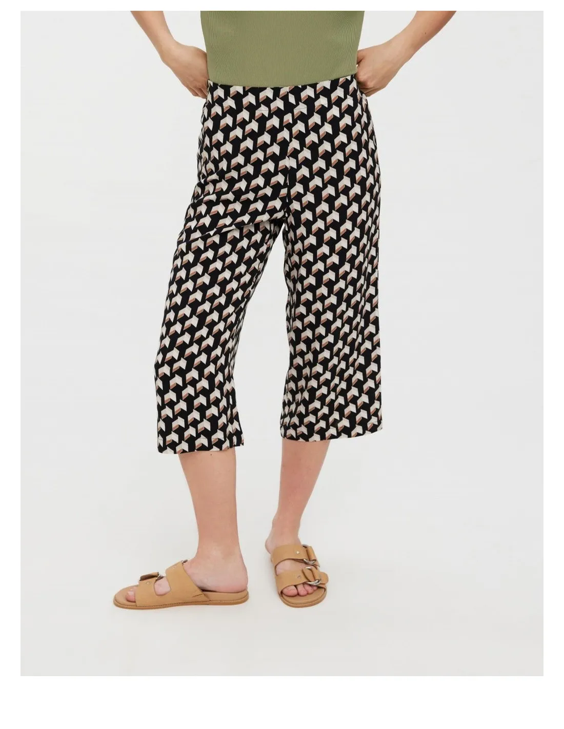 VERO MODA TROUSERS DONNA,VMEASY HW CULOTTE PANTS W